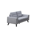 thumbnail image 1 of Topline Home Furnishings Causeuse en chenille, 1 of 5