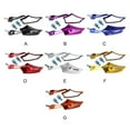 thumbnail image 3 of Shengyu Plastic Bright Color Easy To Install Motorcycle Rearview Mirrors Wide Application Universial green 1Set, 3 of 6