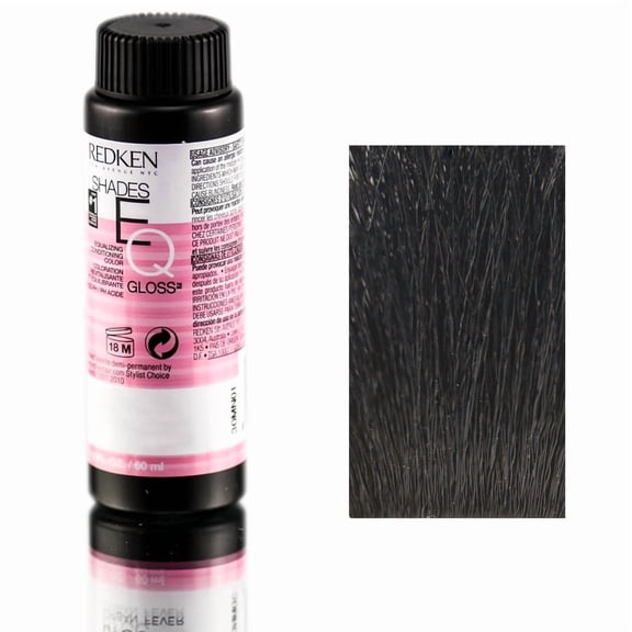 Redken Shades EQ Equalizing Conditioning Color Gloss - 01B - Onyx - Pack of 1 with Sleek Comb