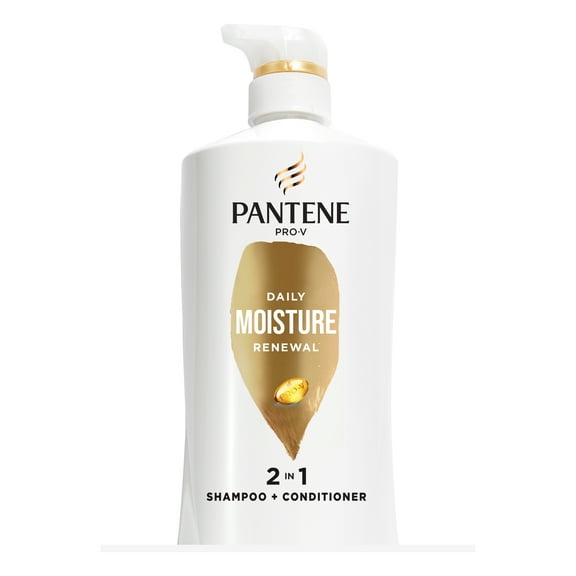 Pantene Pro-V Daily Moisture Renewal 2 in 1 Moisturizing Shampoo and Conditioner, 27.7 fl oz