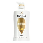 Pantene Pro-V Daily Moisture Renewal 2 in 1 Moisturizing Shampoo + Conditioner, 27.7 fl oz