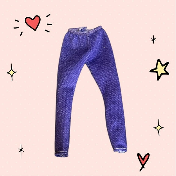 Lol Surprise doll OMG Bartz Doll Fashion Spares Clothes Purple Trousers Pants