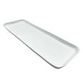 thumbnail image 3 of Bergamo Art 15" Decorative Handmade Aluminum Modern Square Tray in White, 3 of 5