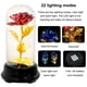 thumbnail image 4 of Billuyoard 2021 cúpula de luz rosa LED flor artificial flores artificiales de Navidad para decoración boda regalos de Año Nuevo para el hogar Kits de decoración para fiestas rojo Billuyoard HA008474-02B, 4 of 6