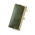 thumbnail image 6 of GOIACII Womens Wallet Ladies Vintage Billfold Compact Card Holder Long Zip Clutch Purse with Kiss Lock Black, 6 of 8