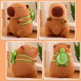 thumbnail image 5 of Capybara Doll Soft Cotton Comfortable Wear-resistant Durable Full Filling Birthday Capybara Toy Capybara Plush Toy, 5 of 5