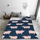 thumbnail image 5 of Balery Pig 1 Manta de Felpa Suave y Acogedora – Cobija de Franela Aterciopelada para Cama, Lavable y Cálida para Sofá, Mascotas, Transpirable-80"x60", 5 of 7