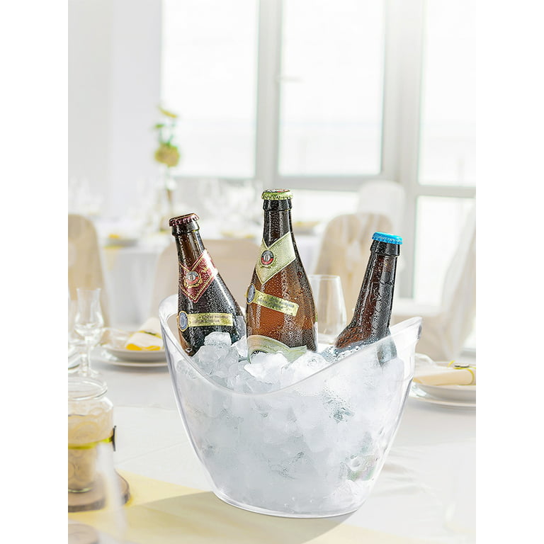 How to Make a Wine Bottle Ice Chiller - Celebrations at Home