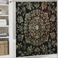thumbnail image 6 of Orinice Flowers Bathroom Decor Set Colorful Luxurious Graphic Print Polyester Fabric Fashion Shower Curtain with Hooks Home Bathtubs Decoration 69x72, 6 of 7