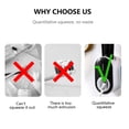 thumbnail image 3 of MasteelfCA 1pc Bathroom Wall Mounted Punch Free Toothpaste Storage Rack Squeezer Black, 3 of 8