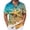4-Blue, variant on SELONE Button up Shirt Men Short Sleeve Shirts Collared Hawaiian Shirt with Pockets Loose Summer Tops Blue 5XL
