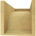 thumbnail image 4 of 10"W x 20"D x 10"H Wide Legacy Rough Cedar Woodgrain TimberThane Corbel, Primed Tan, 4 of 6