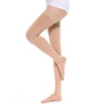 thumbnail image 4 of Medical Grade 34-46mmHg Thigh-High Compression Stockings, Unisex Graduated Pressure Socks For Circulation Support, Travel & Recovery, 4 of 10