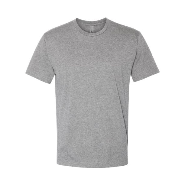 Camiseta Next Level Premium Fitted CVC Crew para hombre (N6210) Gris HTHR oscuro 2XL Ropa de siguiente nivel 6210