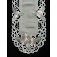 thumbnail image 1 of Sinobrite H8852 Fleur Latte Ovale Runner- 16 x 72 Po., 1 of 1