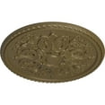 thumbnail image 3 of 32 5/8"OD x 2"P Bradford Ceiling Medallion (Fits Canopies up to 6 5/8"), Hand-Painted Mississippi Mud, 3 of 6