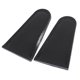 thumbnail image 5 of Un par de protectores de punta de arco de cuero resistente al desgaste para arco recurvo de caza al aire libre, color negro., 5 of 14
