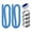 Blue #3, variant on Replacement Hose For Above Ground Pools (Set of 2) 1.25" Diameter Accessory Pool Pump Replacement Hose - Filter Pump Hose Compatible with with filter Pump 330 GPH, 530 GPH, and 1000 GPH
