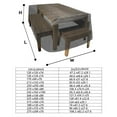 thumbnail image 4 of EIGTHTAIL Housse Rectangulaire pour Table de Patio, Robuste et Imperméable, Housse pour Ensemble de Meubles d'Extérieur, 4 of 12