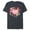 Navy Heather, variant on Disney Princess Pink Heart and Flowers It’s My Birthday - Short Sleeve Blended T-Shirt for Adults - Customized-Yellow