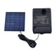 thumbnail image 1 of Calentador de agua con panel, bomba solar para estanque, fácil instalación, calentador de agua decorativo para tanque de jardín o patio., 1 of 8