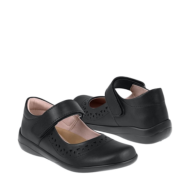 ZAPATOS ESCOLARES NIÑA STYLO 6000 SIMIPIEL NEGRO