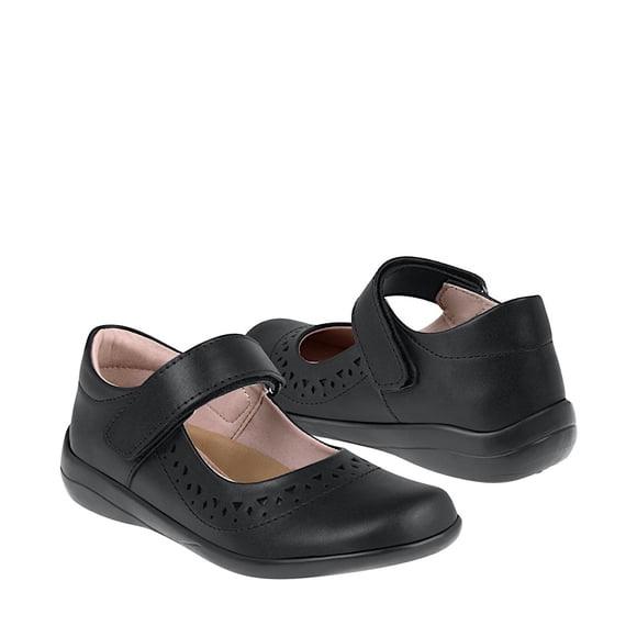 ZAPATOS ESCOLARES NIÑA STYLO 6000 SIMIPIEL NEGRO