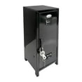 thumbnail image 3 of Small Makeup Storage Cabinet Cute Vertical File Cabinet Organizer Box for Makeup Black, 3 of 8