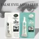 thumbnail image 5 of Blanco negro de larga duración seguro moderado impermeable herramientas de maquillaje de ojos adhesivo para pestañas Flase pegamento para pestañas pegamento para párpados dobles （white, 5 of 5
