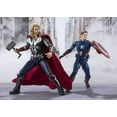 thumbnail image 6 of Tamashii Nations - Avengers - Captain America - Edition, Bandai Spirits S.H.Figuarts Action Figure, 6 of 7