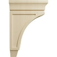 thumbnail image 3 of Ekena Millwork 4"W x 8"D x 12"H Medium Lucan Wood Corbel, Rubberwood, 3 of 4