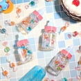 thumbnail image 4 of NOGIS 24 Pcs 3.5 Inch Baby Bottle Shower Favor Mini Plastic Candy Bottle Clear Plastic Baby Bottles for Baby Shower Mini Baby Bottle Feeding Bottle Candy Box for Baby Shower Gift Decor (Pink), 4 of 7