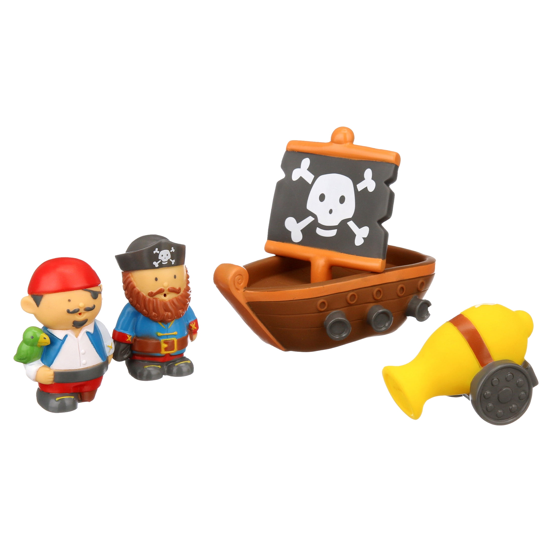 Spark Create Imagine Float & Squirt Adventure Pirate Boat Set, 4 pieces