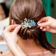 thumbnail image 4 of LOLIPPYY Retro Hair Barrettes in Blue for Secure Hair and Daily Use 1Set, 4 of 6