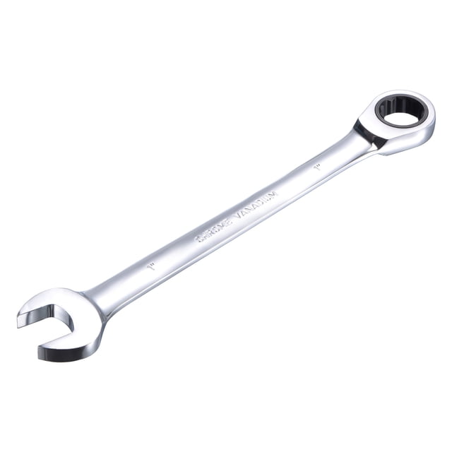 Llave de combinación de trinquete de 1" Unique Bargains SAE 72 dientes, herramientas de extremo de caja de 12 puntos, Cr-V.