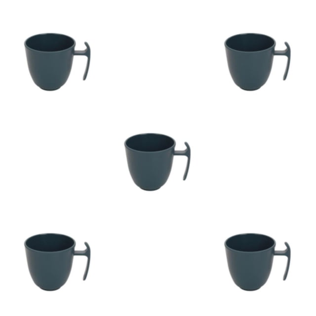 Cateissary Taza de café Taza de protección contra caídas irrompible de plástico Tazas Tazas de agua Decoración de boda Regalo de té de estar Type2 NO2