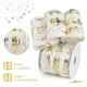 thumbnail image 2 of Cinta decorativa DINDOSAL, 10 m x 10 cm, con alambre de oro blanco, 2 of 9