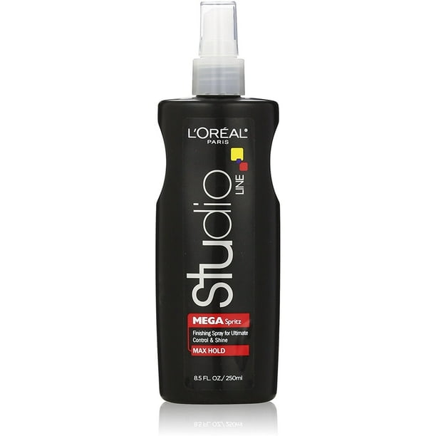 L'Oreal Paris Studio Line Mega Spritz Hairspray 8.50 oz (Pack of 6)