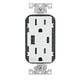 thumbnail image 1 of Cargador de pared USB Leviton W5633-W tipo A y tipo C 15A, 1 of 9