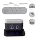 thumbnail image 5 of Reloj despertador con pantalla LED de carga inalámbrica con absorción magnética tres en uno multifuncional, luz nocturna con atenuación táctil y carga rápida de 15 W, 5 of 6