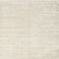 thumbnail image 1 of Ahgly Company Indoor Square Contemporary Champagne Beige Solid Area Rugs, 5' Square, 1 of 6