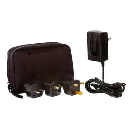 Verizon Charger Kit - OEM Verizon Mini USB Charger with International Adapers Kit with Pouch