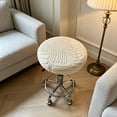 thumbnail image 4 of Stool Cover 12 Inch round Bar Seat Covers with Elastic Bands Sturdy Imitation Silkly Fabric for Home Bar Kitchen Dining Room, 4 of 6