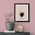 thumbnail image 4 of Designs ByLITA Americano, 11 x 14 Black Wall Print (Framed) | Coffee Decor, 4 of 7