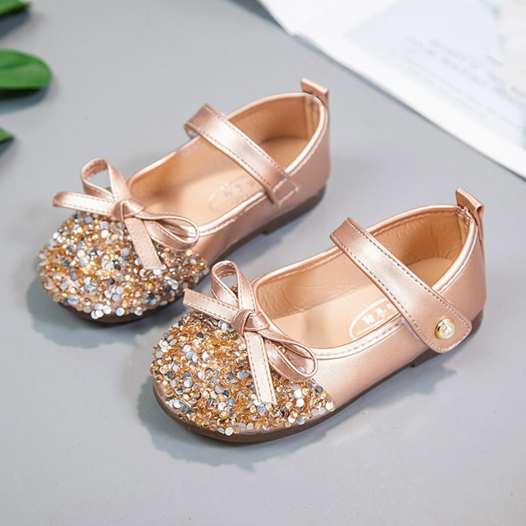 Gold baby slippers hot sale