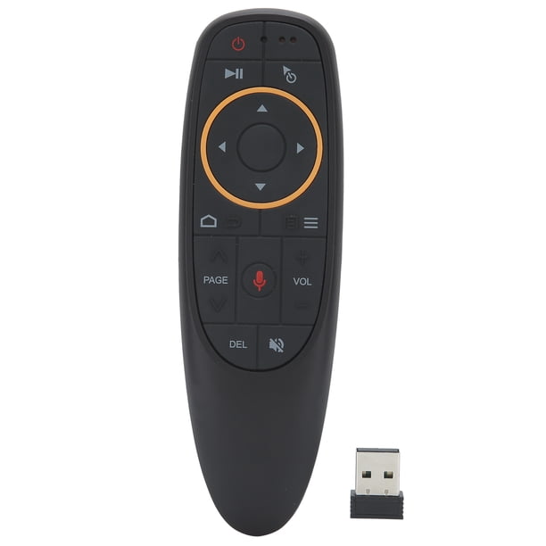 Ratón remoto inalámbrico por voz 2,4G para control remoto por voz Android con giroscopio