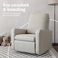 thumbnail image 3 of Graco Teddi Power Recliner Swivel Glider, Steel Basketweave, 3 of 17