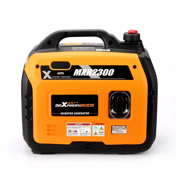 MaXpeedingrods 2300W Portable Generator Super Quiet for Camp RV Motorhome Lightweight Power Station Home Back up Power Supply