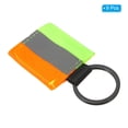 thumbnail image 3 of Uxcell Reflective Keychain Tags, Reflective Zipper Pulls Nylon Keychain High Visibility Reflectors Tags Green/Orange, 3 of 7