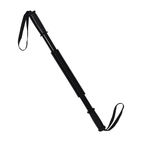 ROMANSENTIAL Durable Arm Training Tool High Elasticity Steel Plastic for Training Fitness Accessory Black 1Pc